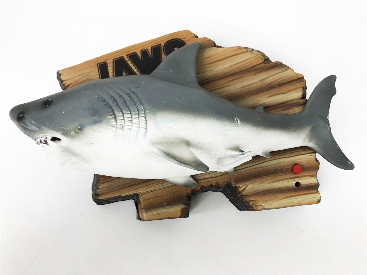 【1円】JAWS シンギング・ダンシングジョーズ 壁掛けおもちゃ 未検品ジャンク サメ オブジェ DC08-154jy/G4_画像2