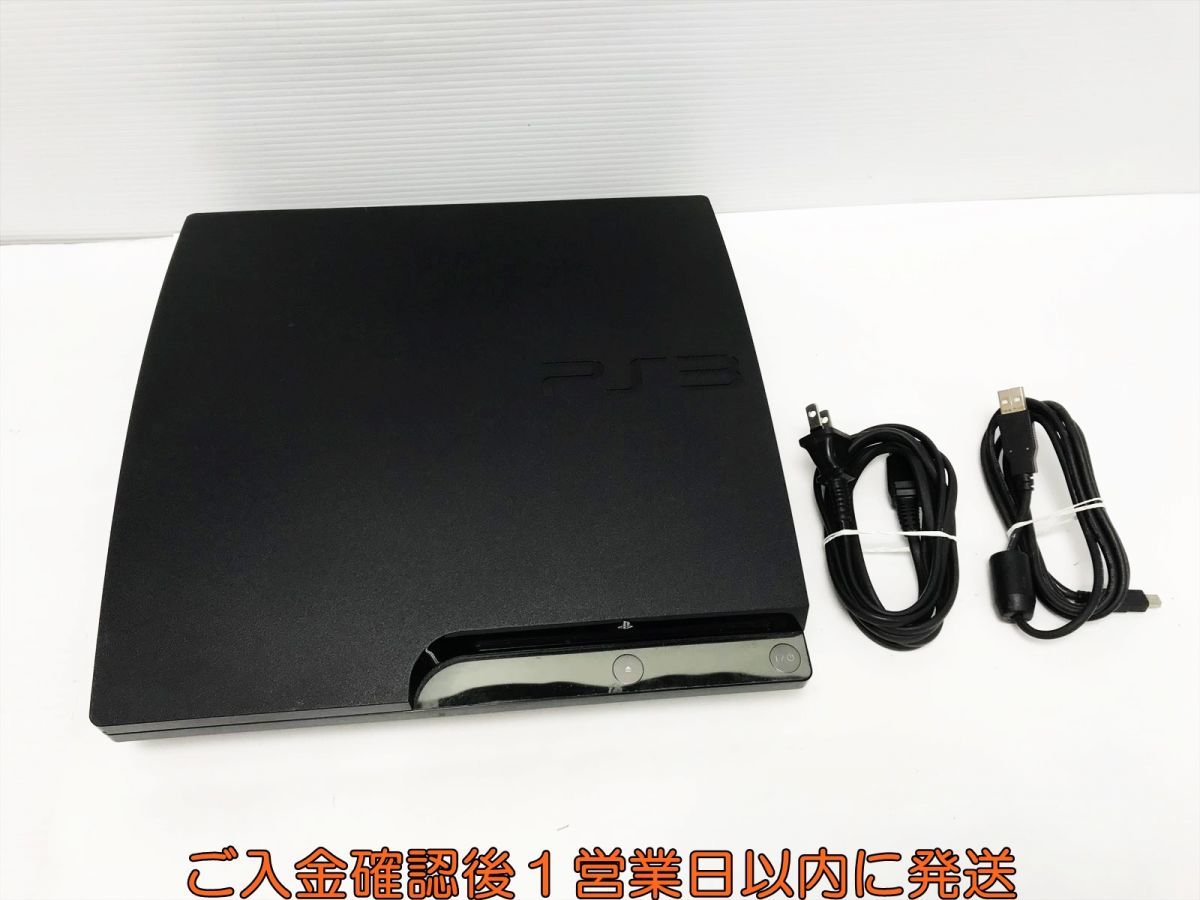 【1円】PS3 本体 セット 120GB ブラック SONY PlayStation3 CECH-2000A 初期化/動作確認済 M03-548yk/G4_画像1