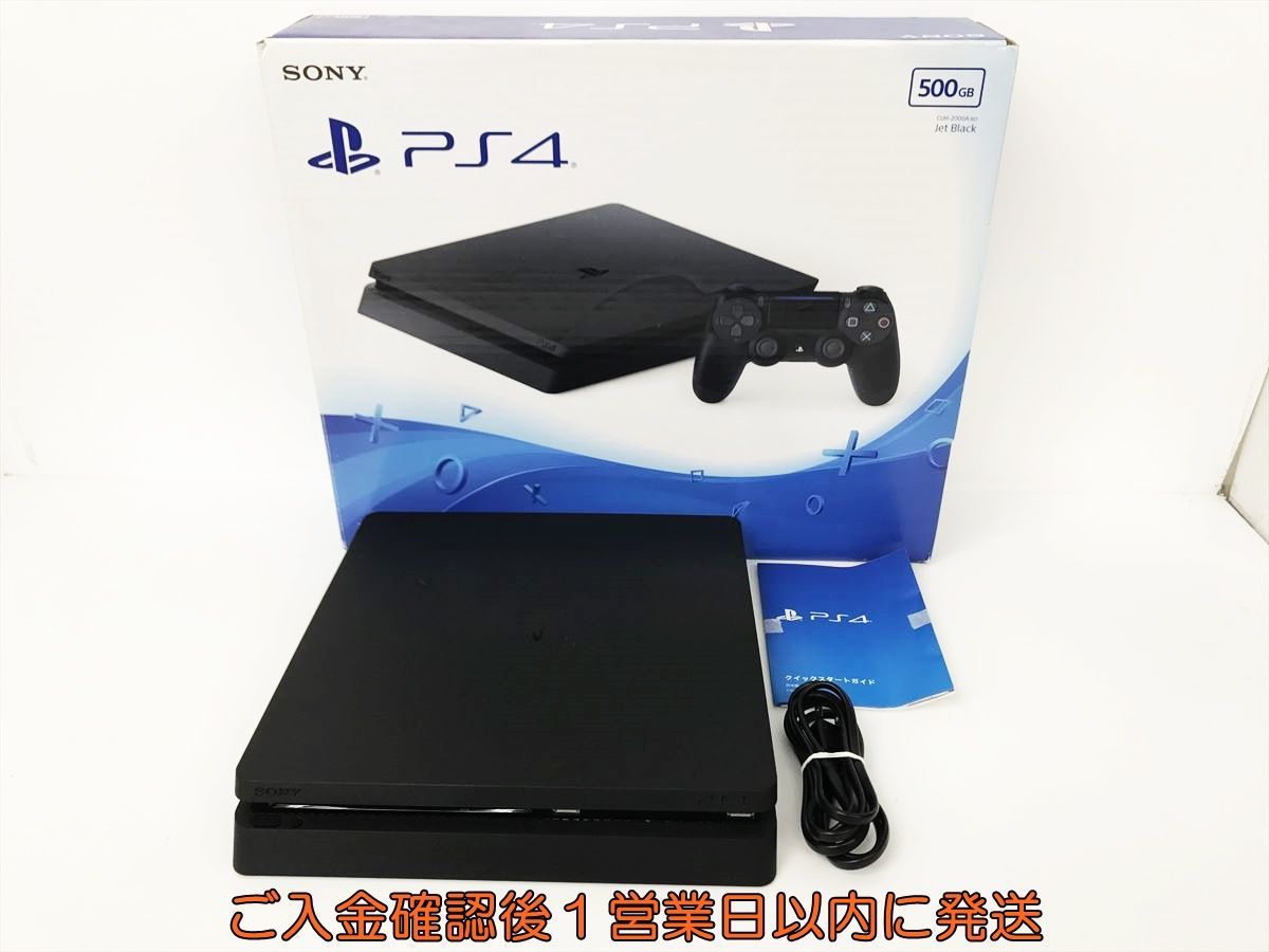 【1円】PS4 本体/外箱 セット 500GB ブラック SONY PlayStation4 CUH-2000A 動作確認済 内箱なし プレステ4 DC05-711jy/G4_画像1