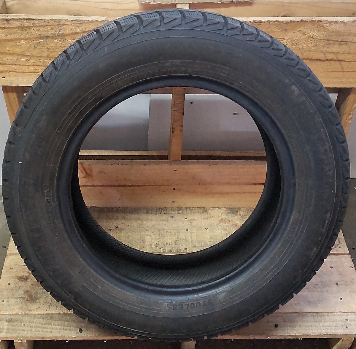 スタッドレス タイヤ 4本 2021年製 185/65R15 88Q PRACTIVA ICE BP02 7.1-7.5 中古_画像9