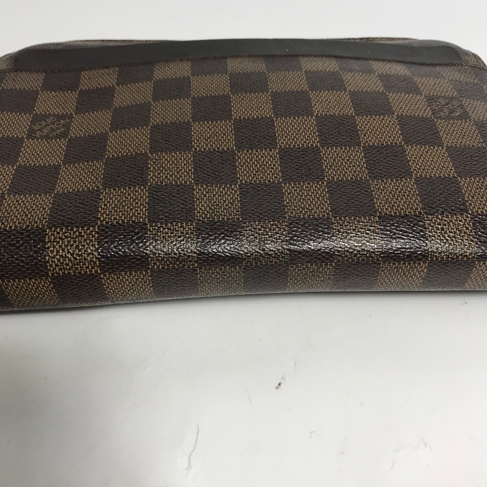 LOUIS VUITTON Louis Vuitton N51993 солнечный Louis с ремешком ручная сумочка портфель сумка Damier клатч eben[ б/у ]