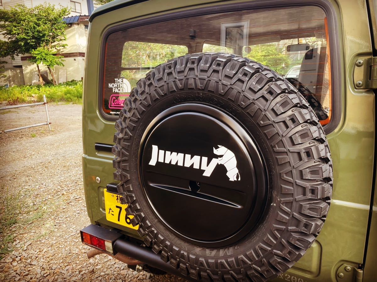  Jimny spare tire cover for cutting sticker 