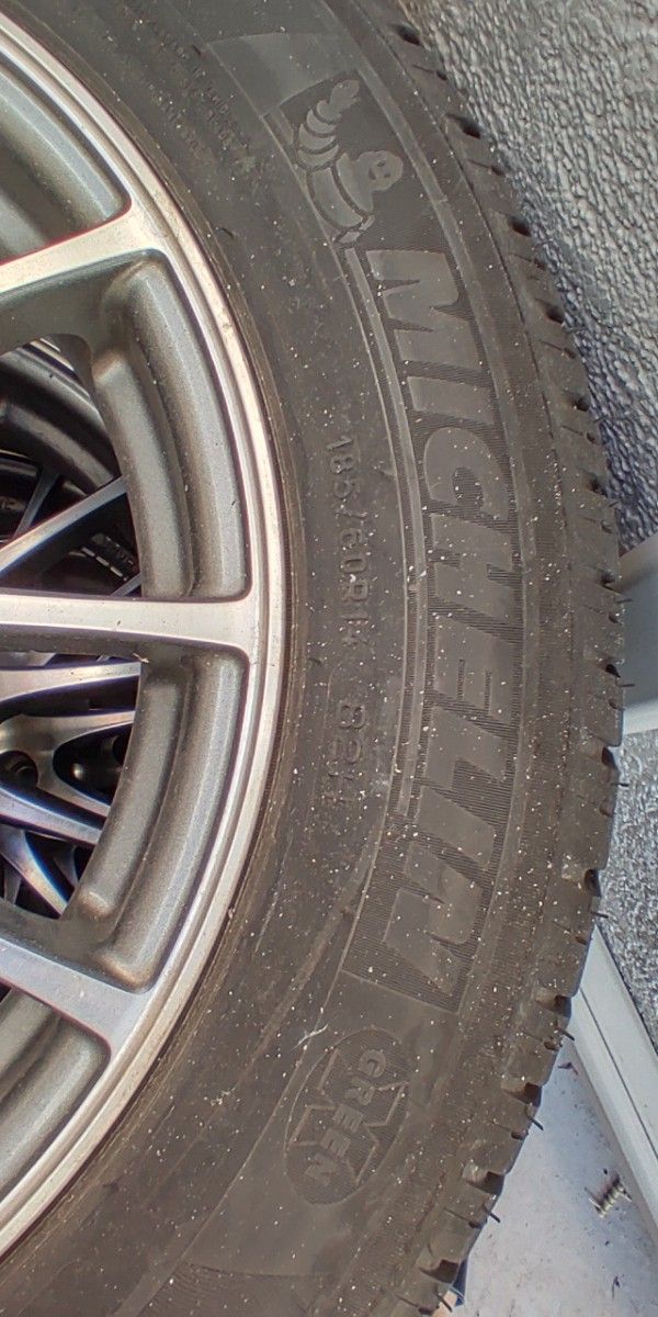 ミシュラン エナジーセイバー＋ MICHELIN 185/60R14 四本セット パンク歴なし