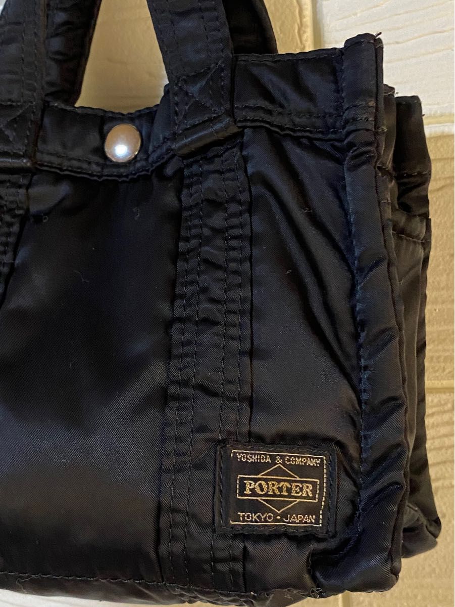 希少 HEAD POTER ヘッドポーター ミニトートバッグ タンカー 黒 希少 HEAD POTER ヘッドポーター ミニトートバッグ タンカー 黒