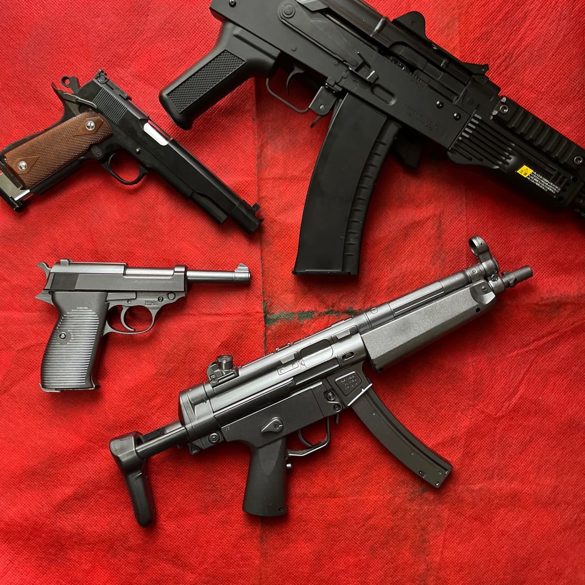 ジャンクセット　AK mp5 ガバメント　ワルサーp38_画像4