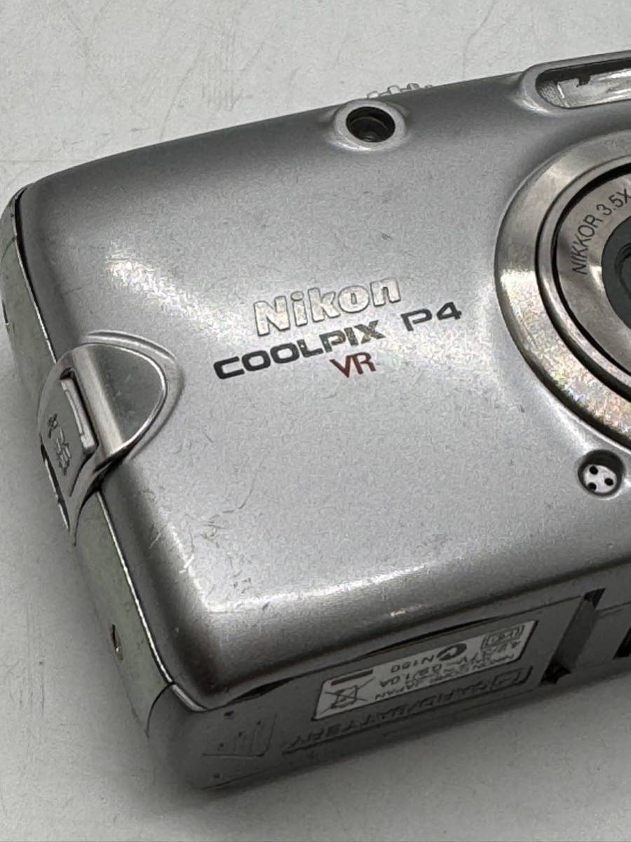 ★ Nikon ニコン COOLPIX P4 VR デジタルカメラ コンパクトカメラ デジカメ 通電未確認 ジャンク出品 #D653 1222SA_画像2