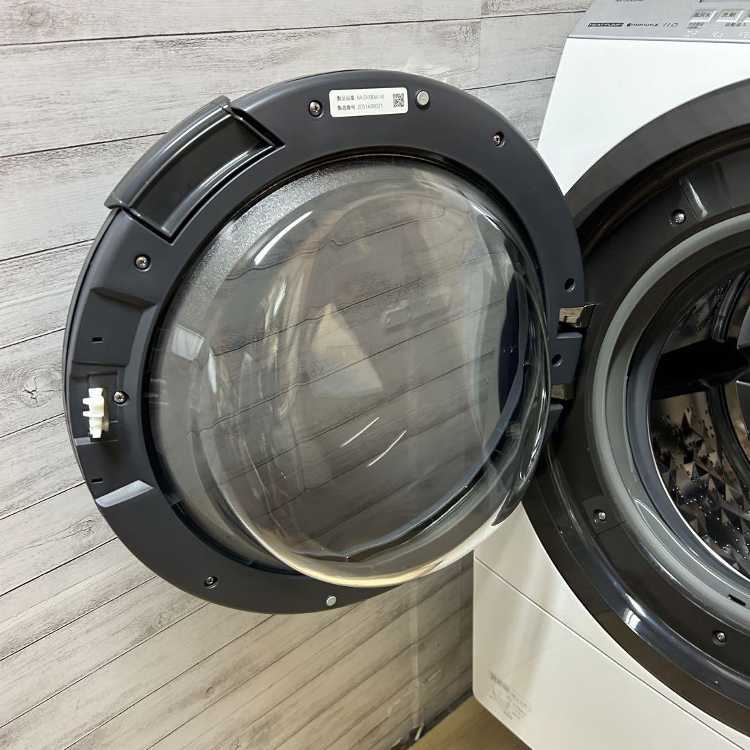 (nm2358) パナソニック ドラム式洗濯機 NA-SVX80AL 11kg 2020年製_画像4