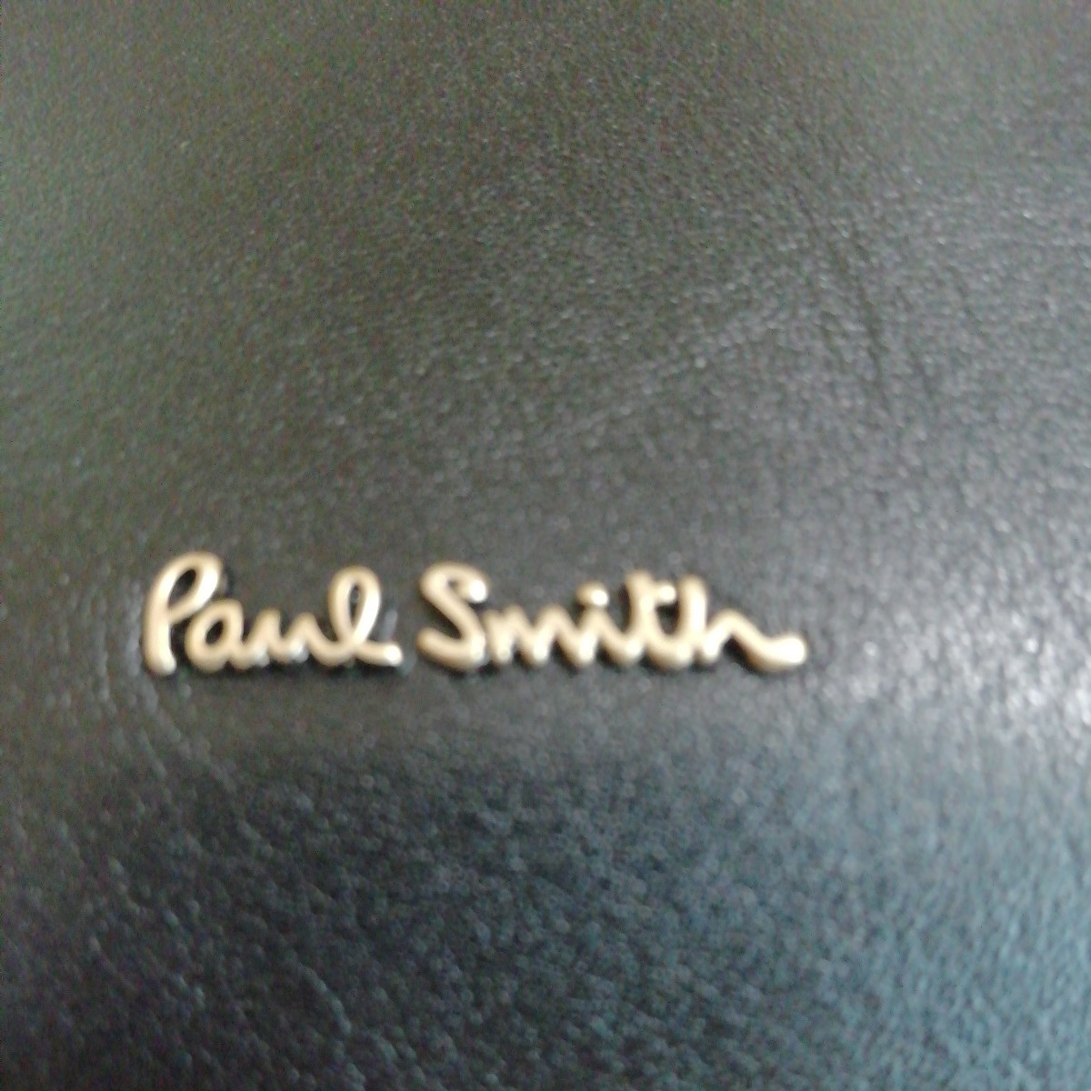 ポールスミス　paul smith　メンズショルダーバッグ　オールレザー　　黒　斜めがけ　ロゴ金具　値下げ_画像6
