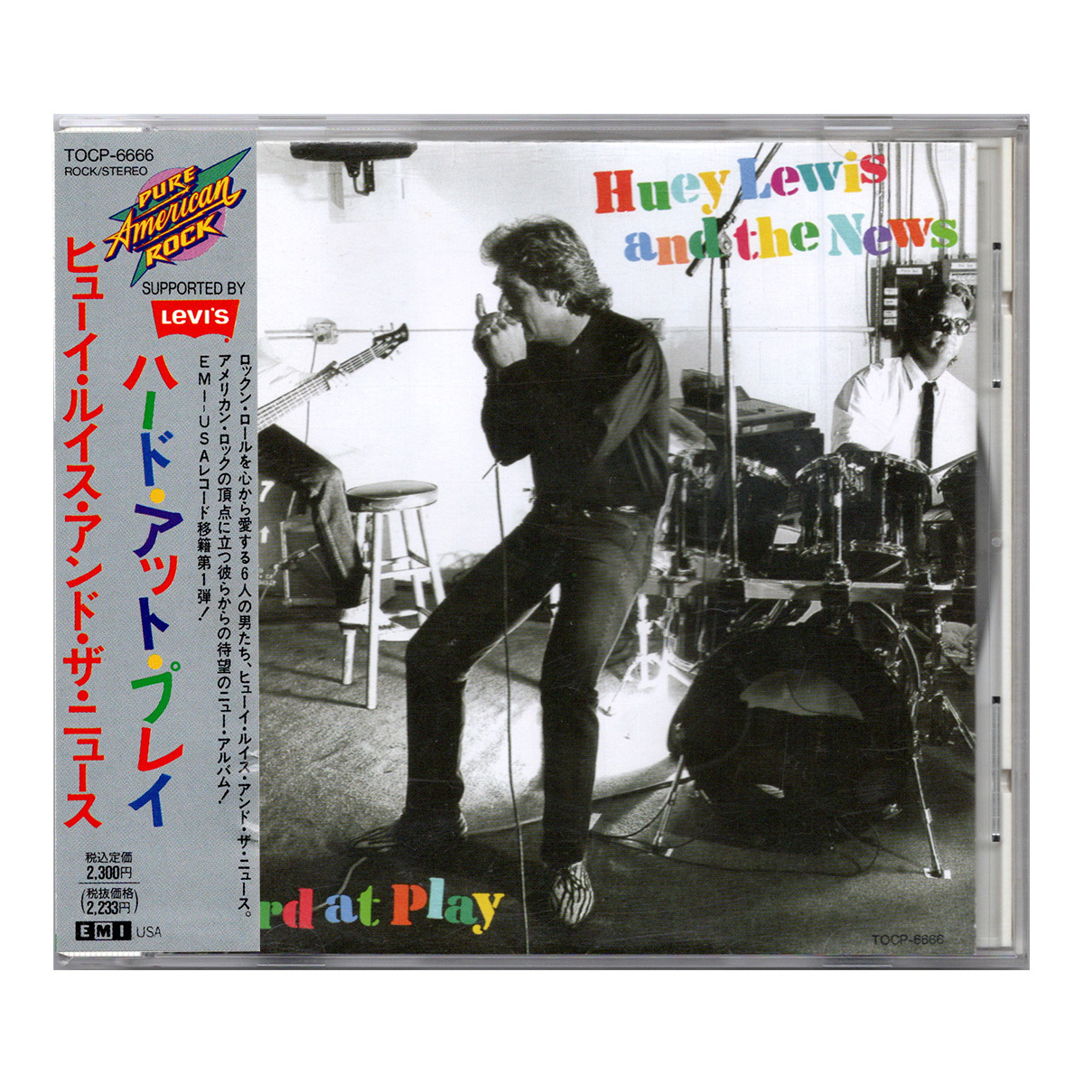 国内初リリース盤 《CD》 Huey Lewis and the News / Hard at Play [TOCP-6666] ヒューイ・ルイス ハード・アット・プレイ_画像1