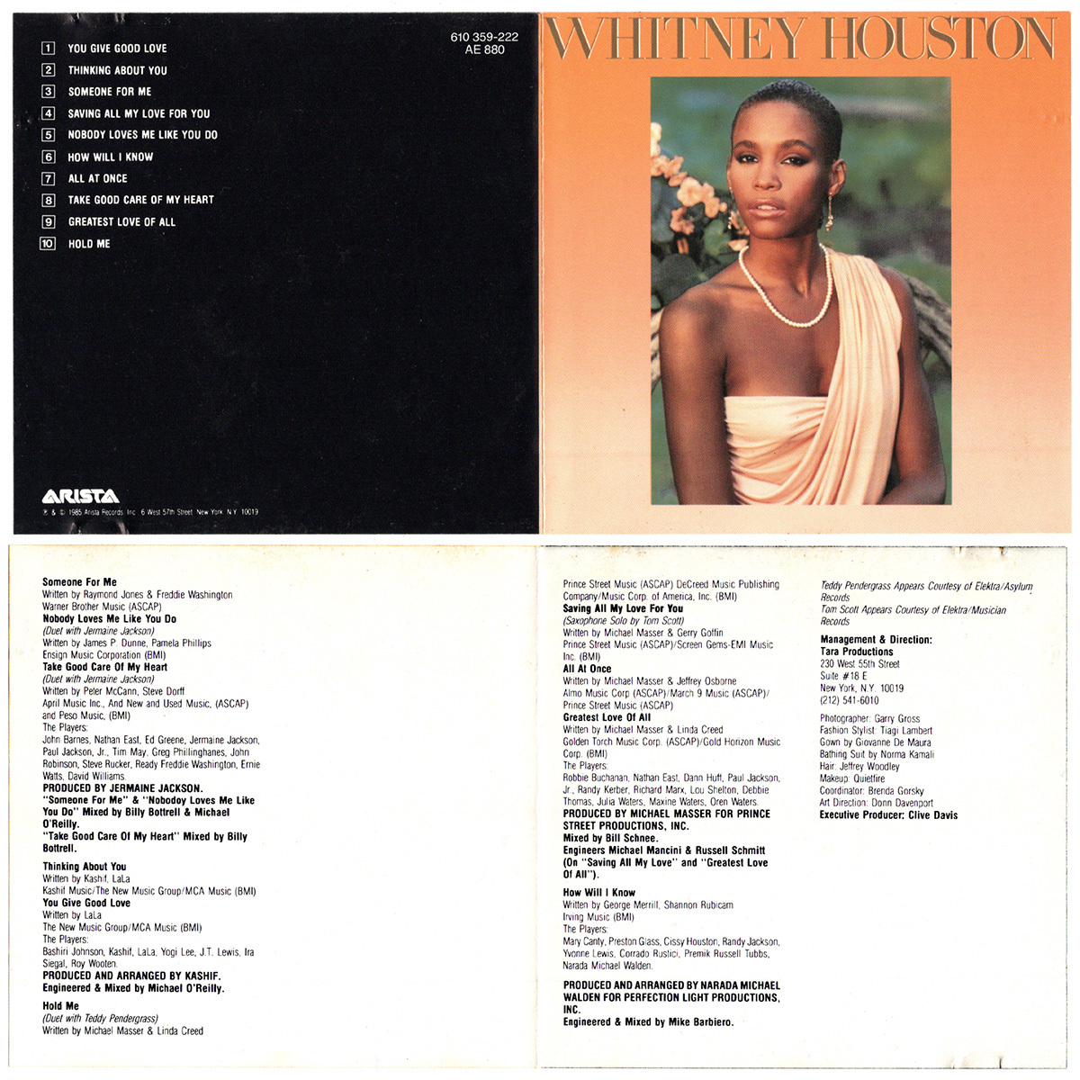 EU初リリース盤 《CD》 Whitney Houston / ホイットニー・ヒューストン [610 359-222]_画像4