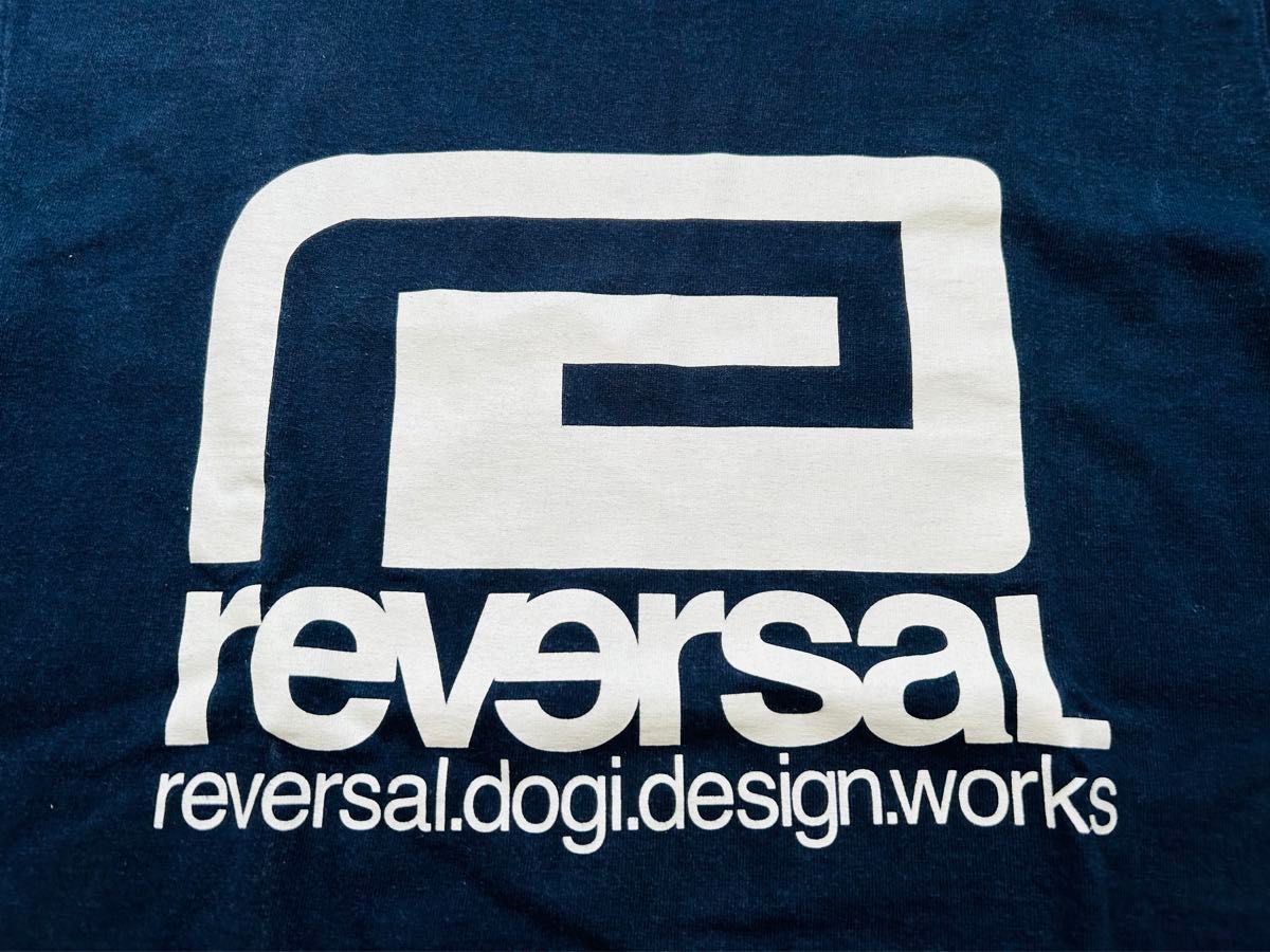 ■リバーサル reversal ビッグロゴ ロングTシャツ S 小寸 長袖 ロンT 