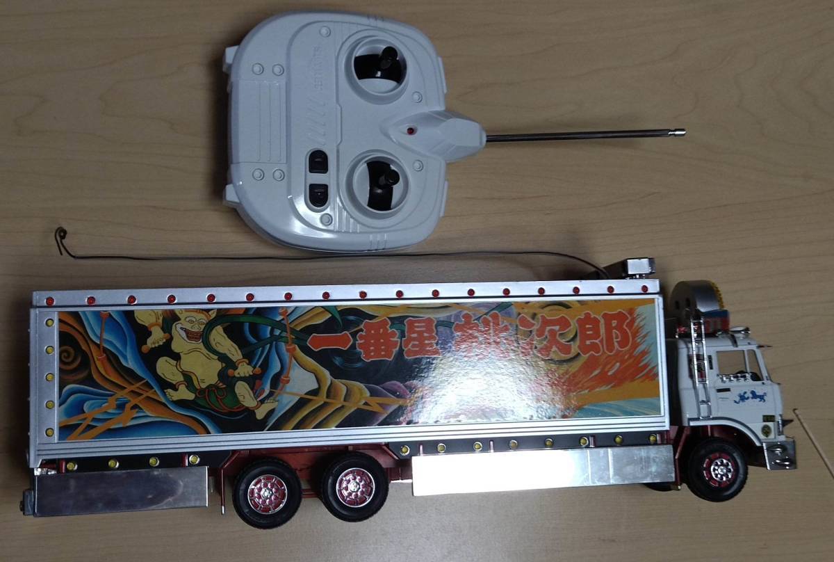 BANDAI 03 1/32 RC ラジコン トラック野郎 突撃 一番星 星 桃 BANDAI 03 1/32 RC ラジコン トラック野郎 突撃 一番星 星 桃
