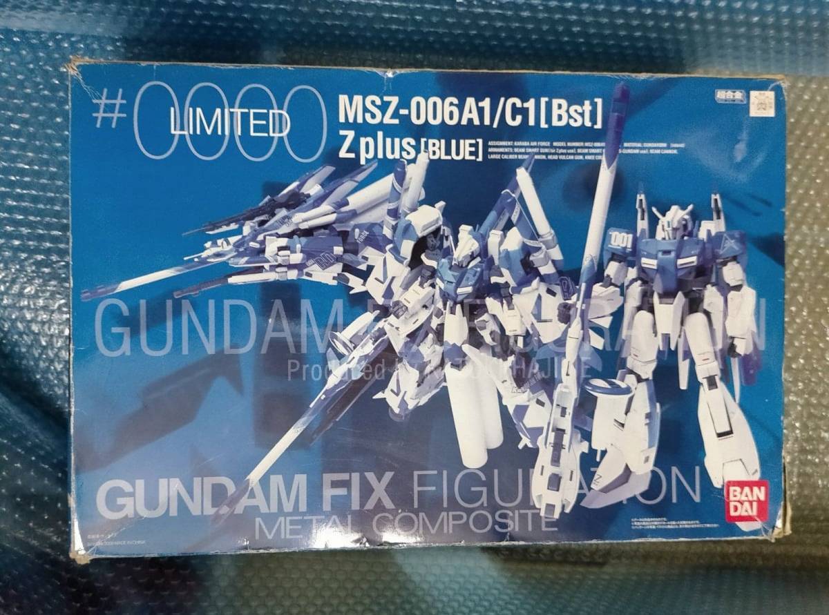 GUNDAM FIX FIGURATION METAL COMPOSITE #0000 LIMITED Zplus〔BLUE〕MSZ-006 A1 GFF メタルコンポジット ゼータプラス Zガンダム 超合金_画像1