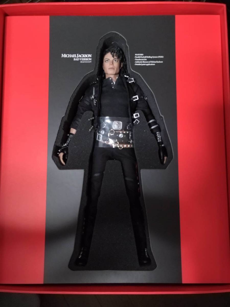 ホットトイズ マイコン マイケルジャクソン バッド フィギュア ドール Doll Hot Toys DX03 1/6 M ICON Michael  Jackson Bad Version Figure