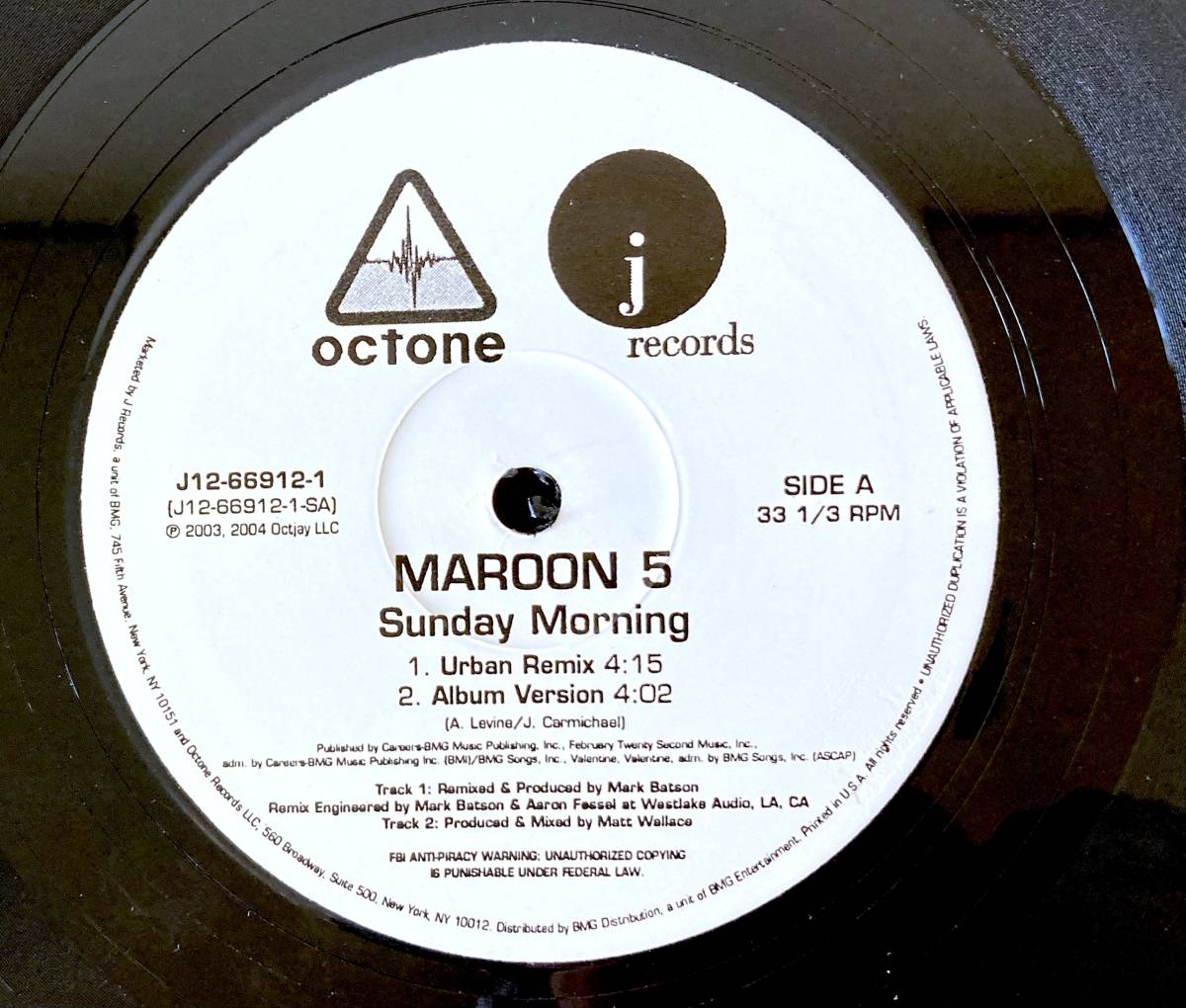 12★Maroon 5『Sunday Morning』★Urban Remix★「This Love 」★Jamiroquai, Stevie Wonder★R&B, Free Soul, Club Jazz