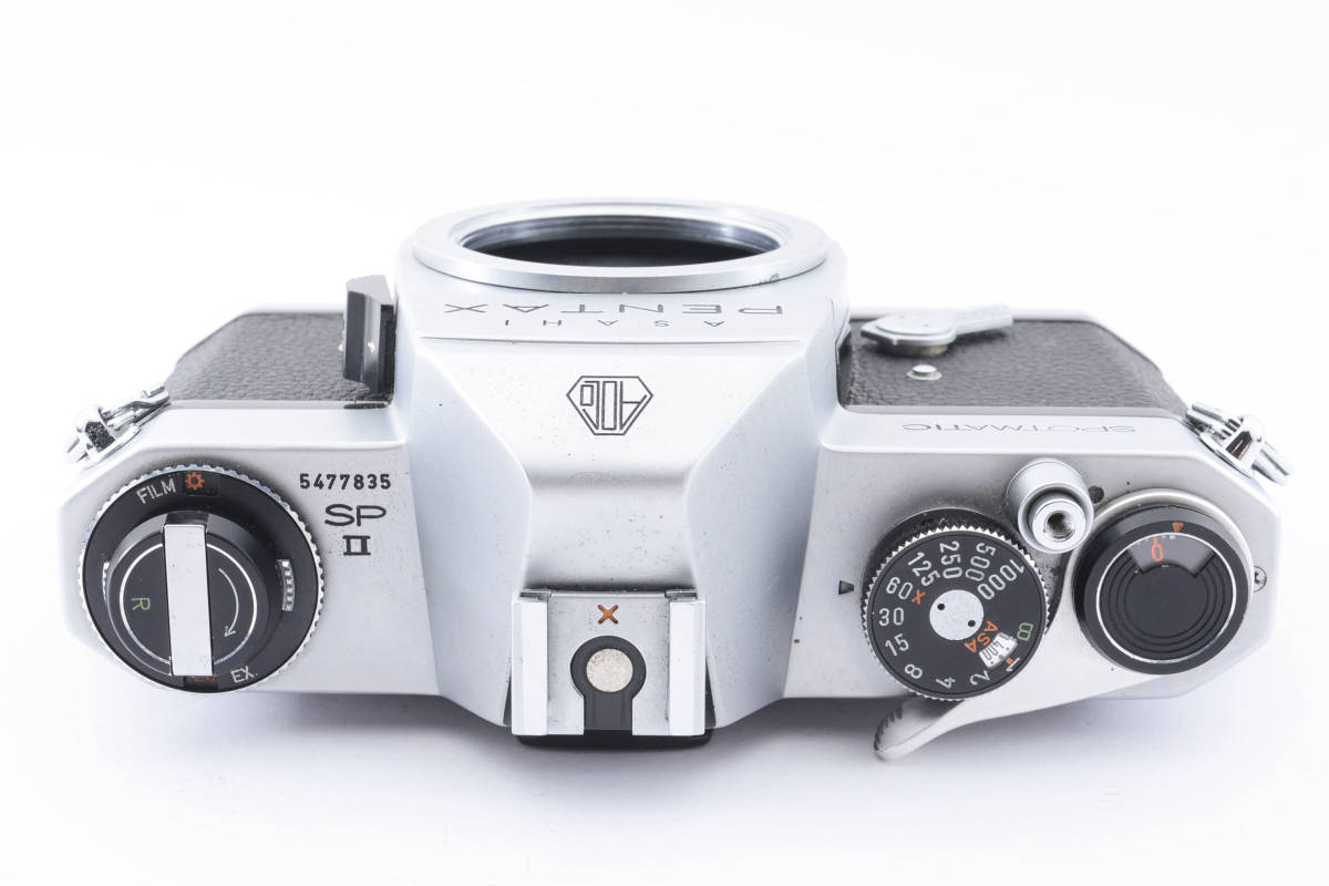 Asahi Pentax ペンタックス Spotmatic SP Silver Camera ＃1969407_画像10