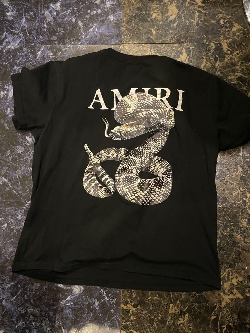 Amiri アミリ　Tee Tシャツ　スネーク　snake ロゴ