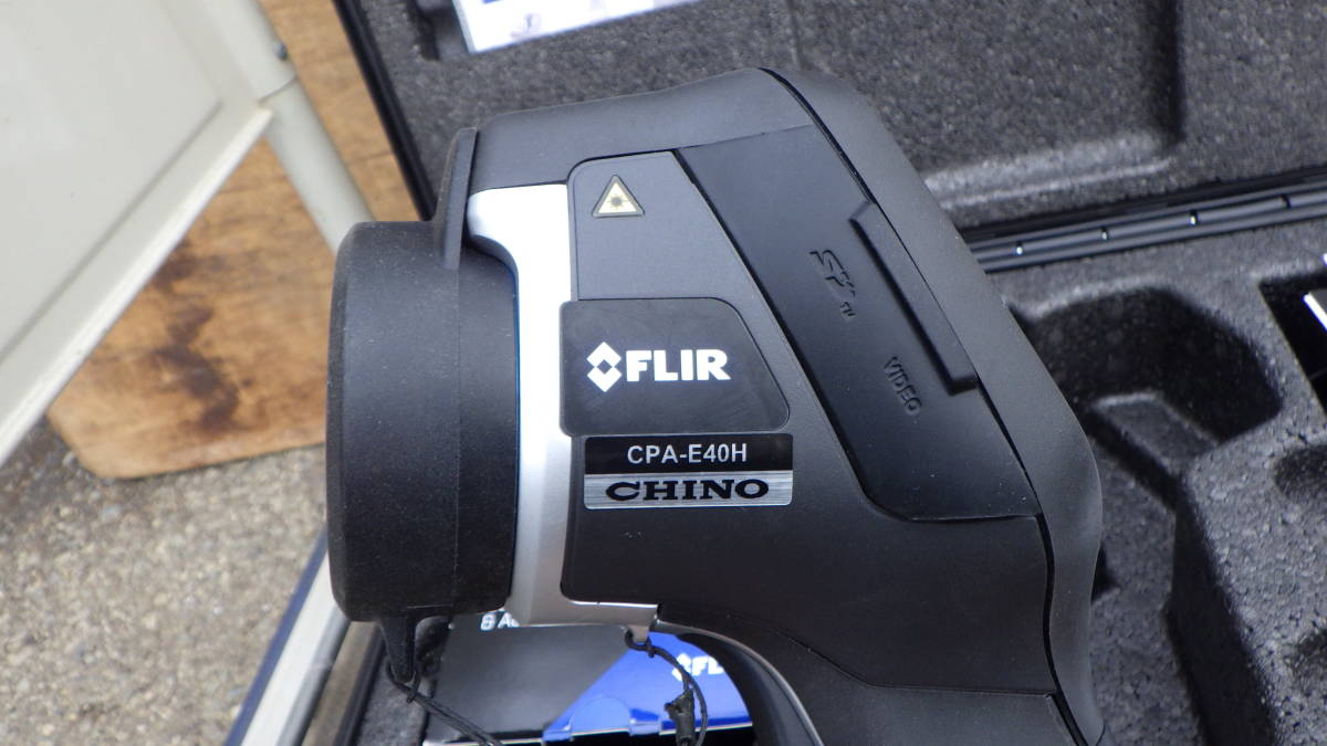 ★FLIR CHINO 携帯用小形熱画像カメラ サーモグラフィ CPA-E40H K1205NK_画像6