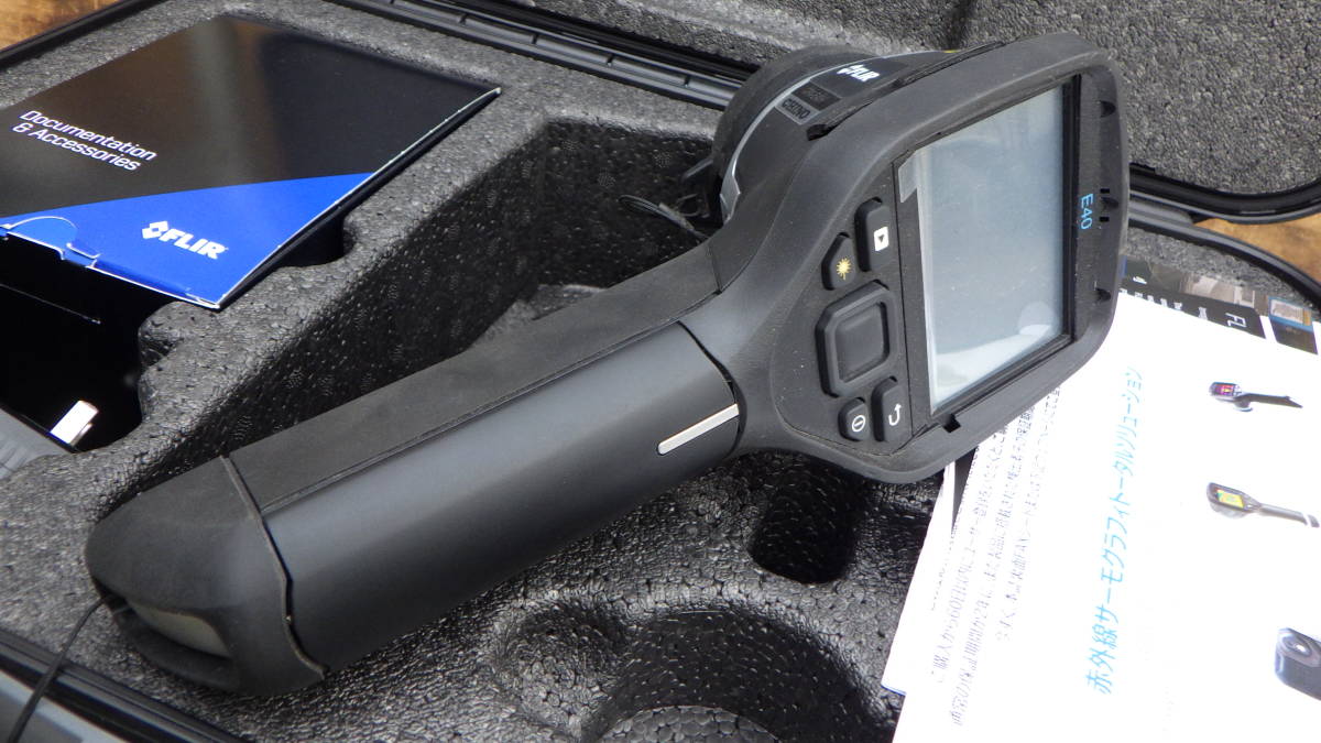 ★FLIR CHINO 携帯用小形熱画像カメラ サーモグラフィ CPA-E40H K1205NK_画像7