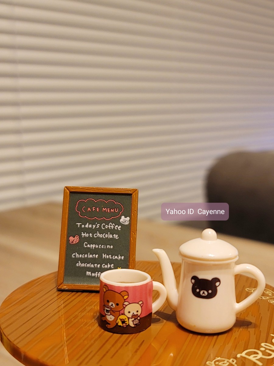 リラックマ コーヒータイム チョコレートカフェ 挽きたてドリップコーヒー 至福のひととき コリラックマ 2011年 リーメント_画像2