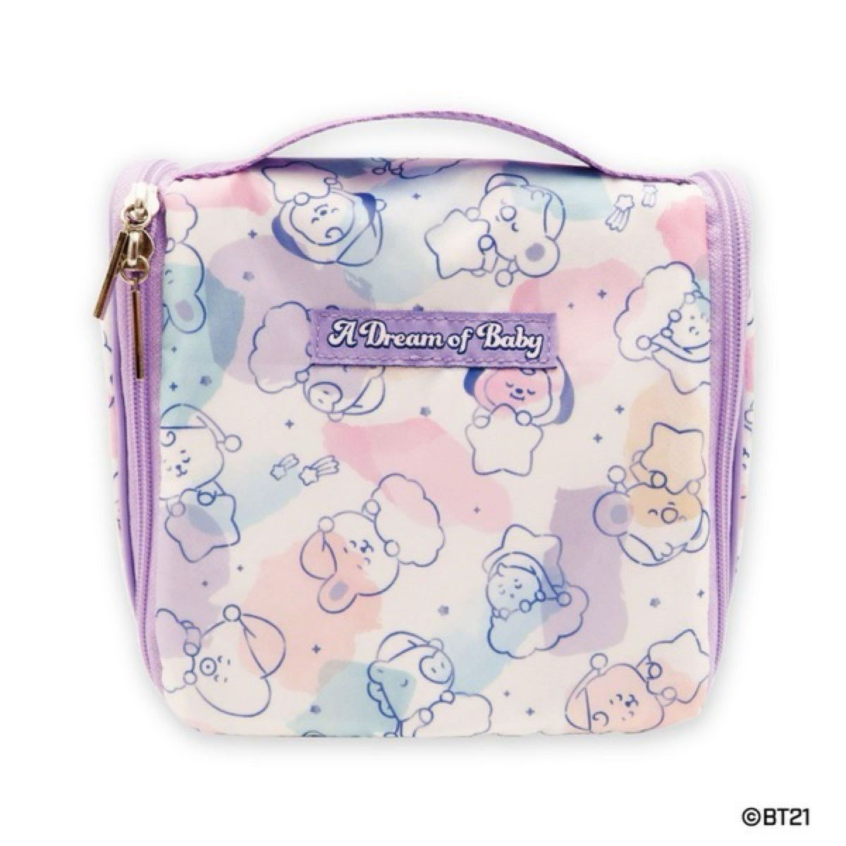 【新品未使用】トラベルポーチ A Dream of Baby BT21