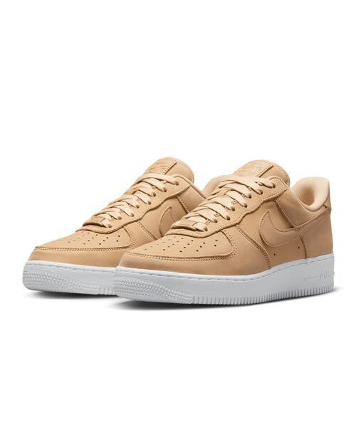 NIKE WMNS AIR FORCE 1 PRM MF DR9503-201/29cm パッド入りのローカットの履き口は、すっきりとした外観で抜群に快適_画像1