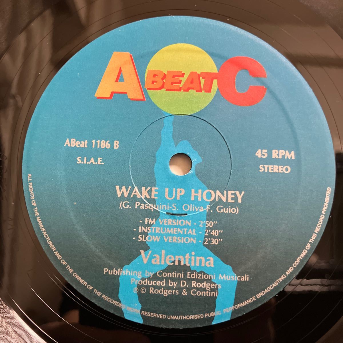 Valentina / Wake Up Honey 【12inch】の画像4