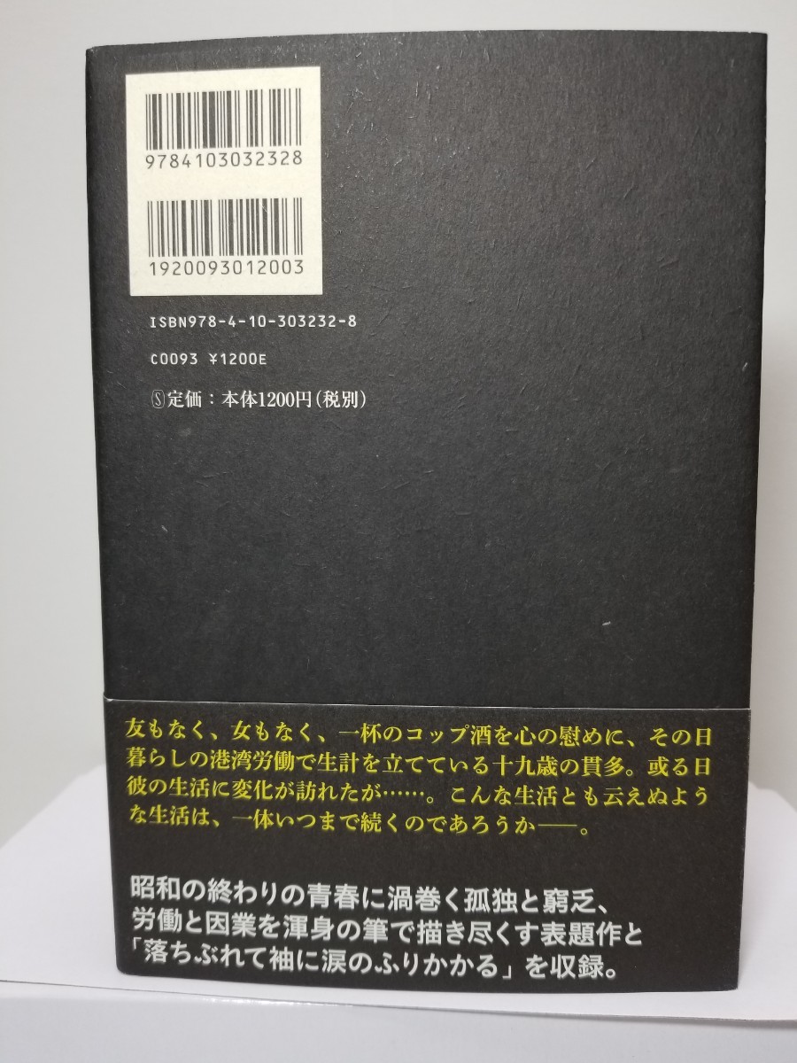 【送料無料】『苦役列車』西村賢太著、新潮社刊。初版、帯。芥川賞受賞作。「落ちぶれて袖に涙のふりかかる」併録。_画像10