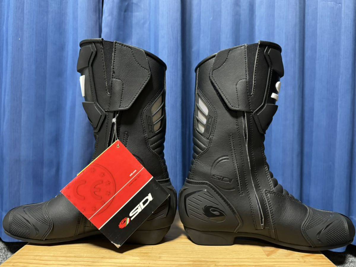 未使用に近い SIDI シディ PERFORMER パフォーマー レーシングブーツ ブラック×ブラック EU39 US6 JPN25.0cm_画像5