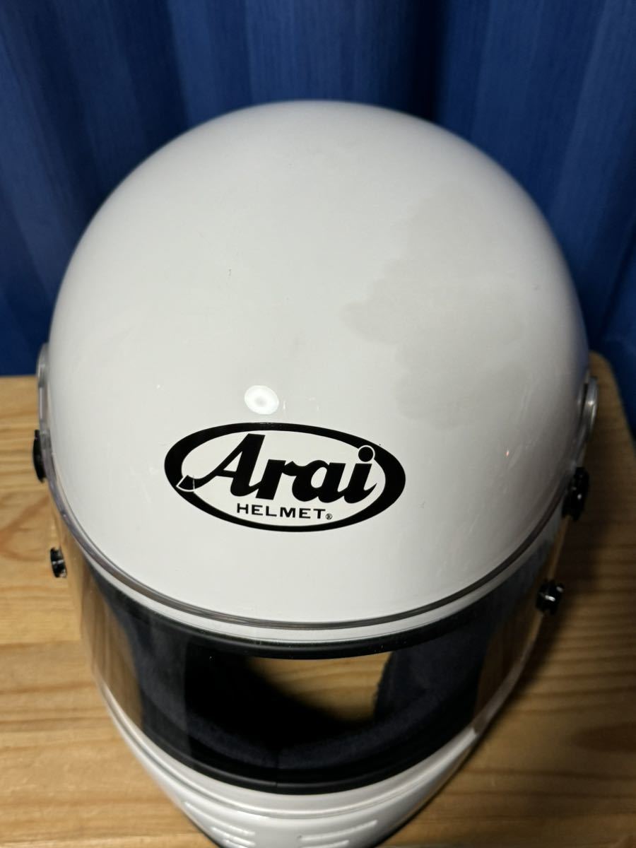 Arai アライ GP-2K カート用 4輪用 フルフェイスヘルメット 59.60cm 製造年月日2001.10.09_画像3