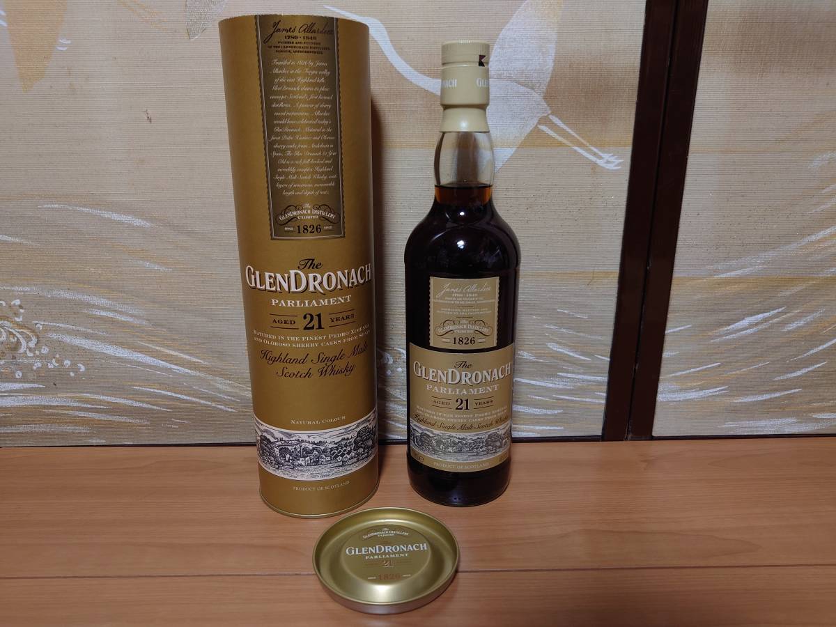 ■送料無料■ GLENDRONACH グレンドロナック パーラメント 21年 700ml 48% 検索 マッカラン 10 12 15 18 21 25 30 シェリー 旧　オールド