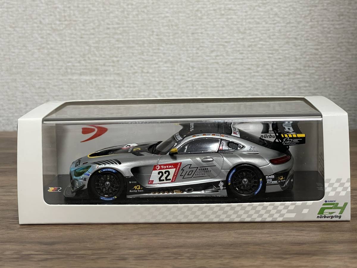 スパーク 1/43 メルセデス AMG GT3 10Q Racing Team Hauer & Zabel GbR ニュルブルクリンク24h 2020_画像5