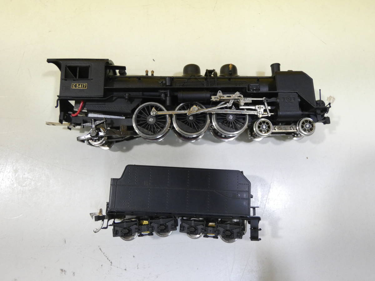 【ジャンク扱い】HOゲージ　ミヤザワ模型　MIYAZAWA　蒸気機関車　C54　完成　1円スタート【鉄道模型】J5　S180_画像2