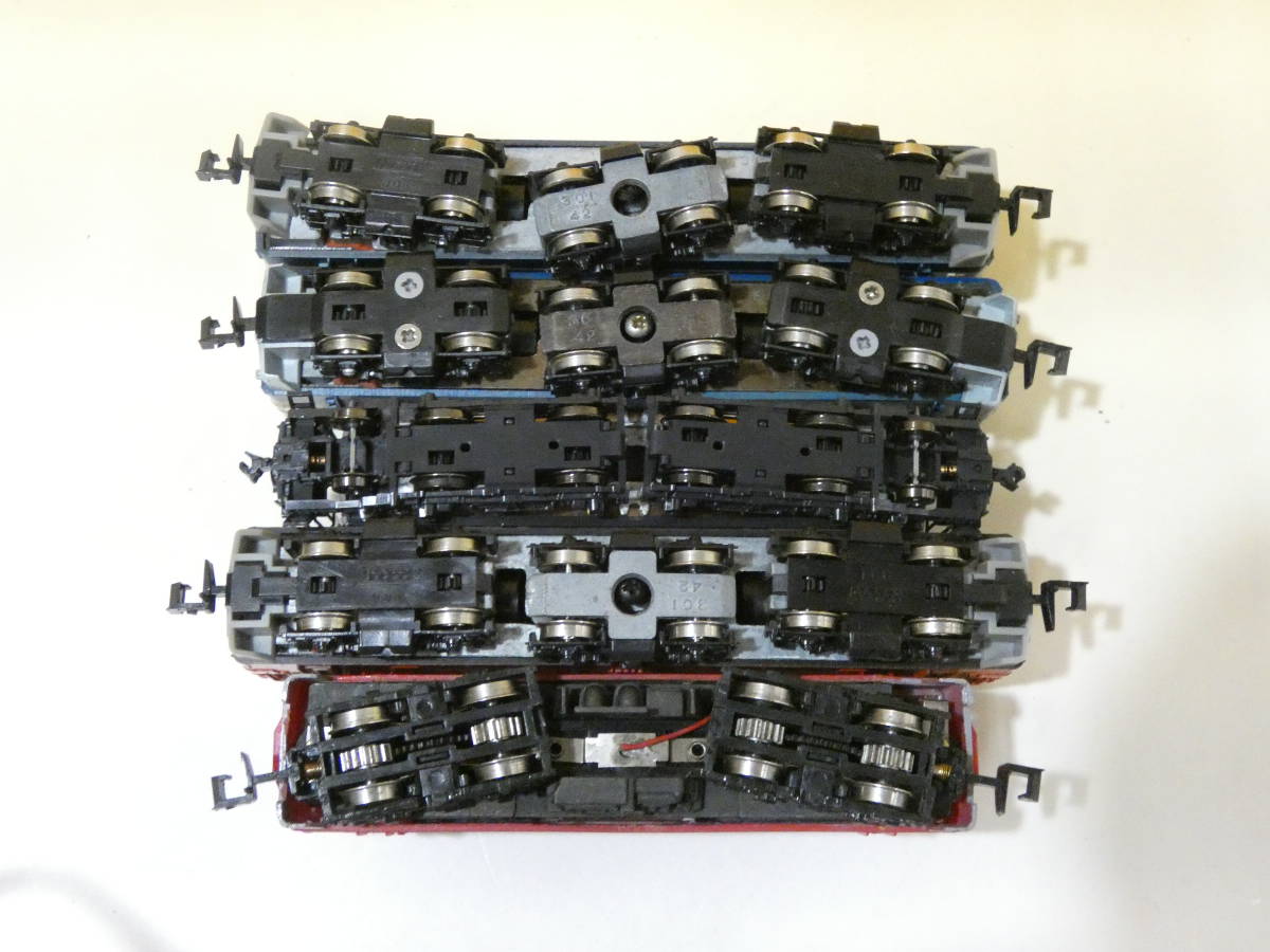 【ジャンク扱い】Nゲージ等　KATO等電気機関車　ED75　ED16　EF70　EF65　5両セット　【鉄道模型】Ｊ5　Ｓ313_画像3