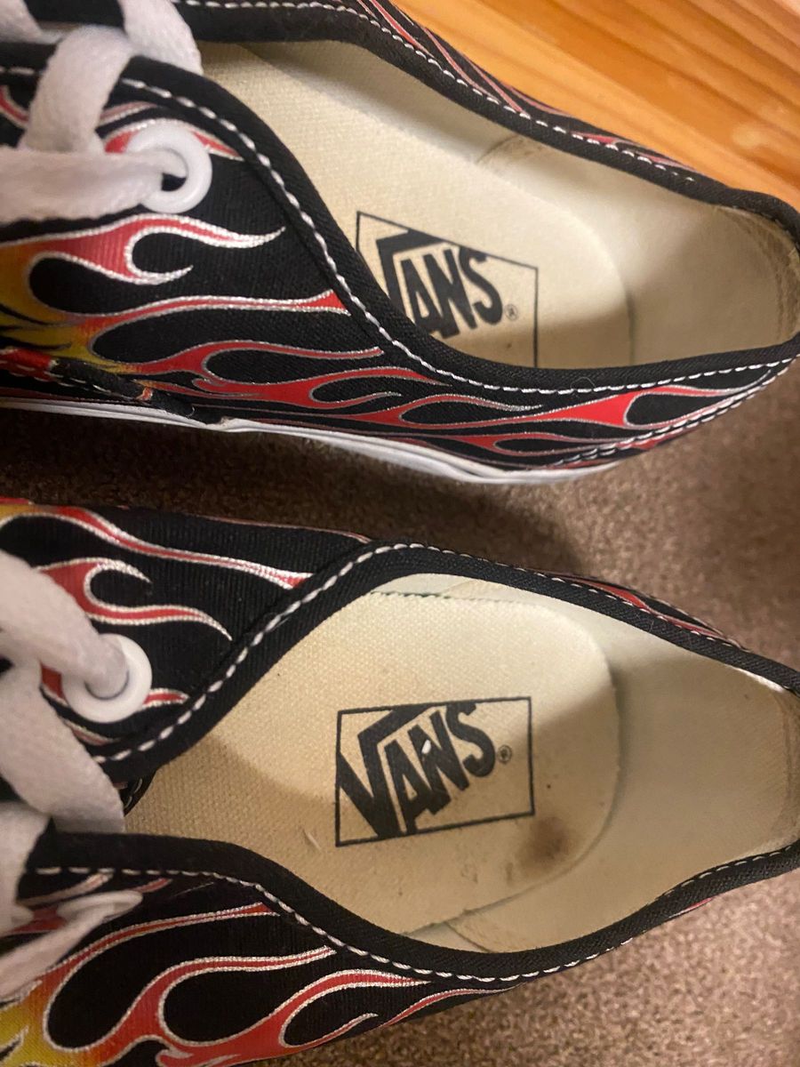 VANS フレイムス ファイヤーパターン スニーカー ヴァンズ VANS フレイムス ファイヤーパターン スニーカー ヴァンズ