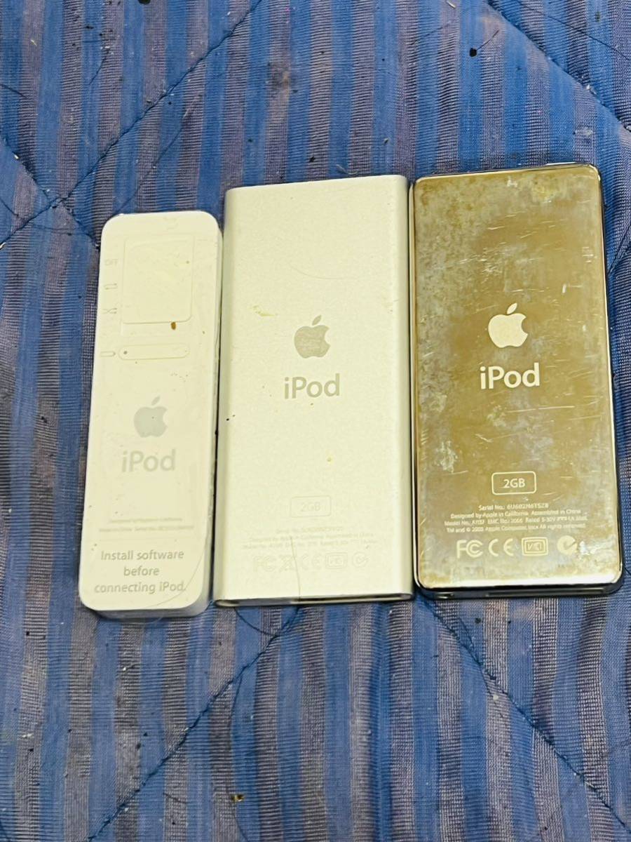 Apple iPod　nano　ナノ&シャッフルなど　6台セット　ジャンク_画像7