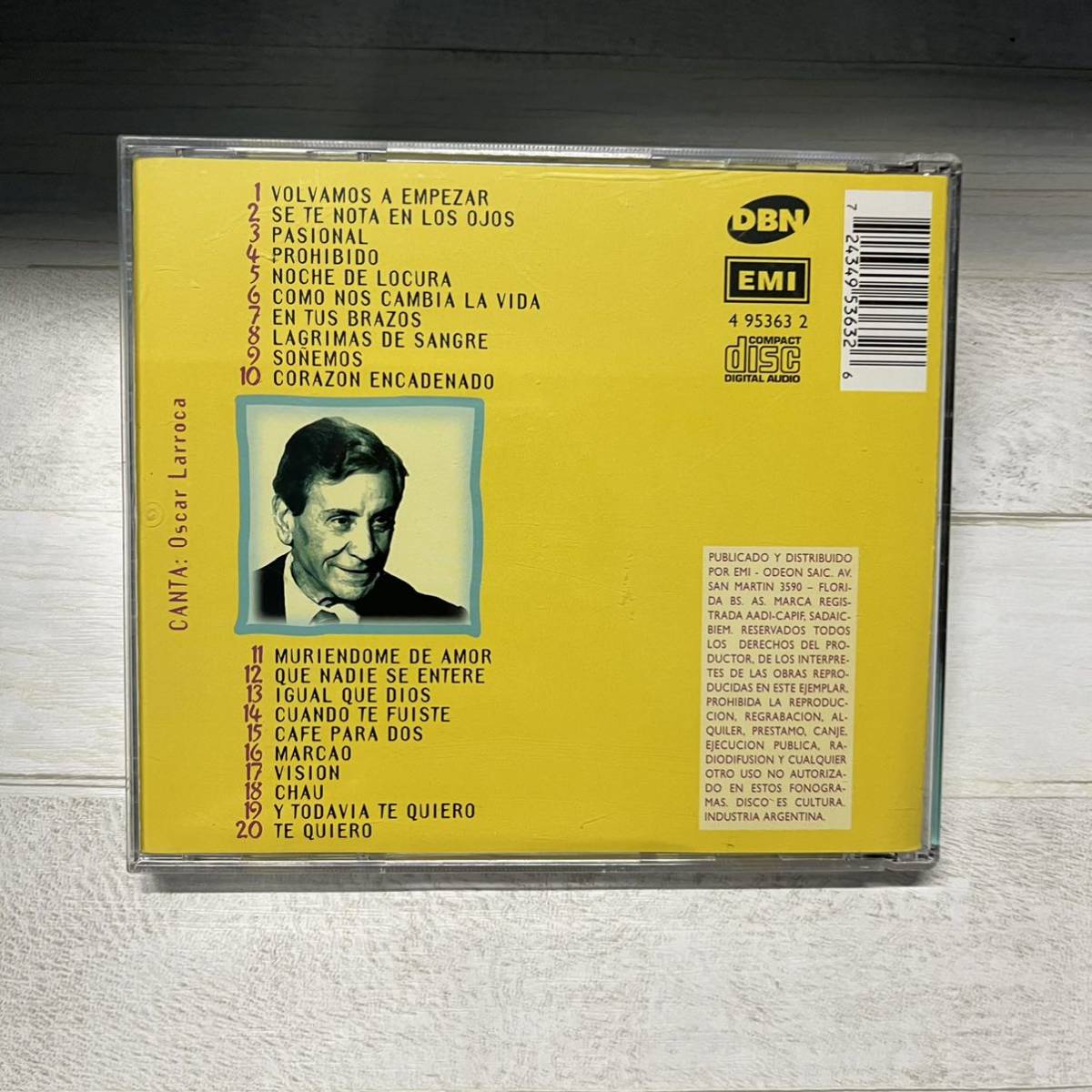 CD Alfredo de Angelis Tangos Sentimentales disk beautiful goods 