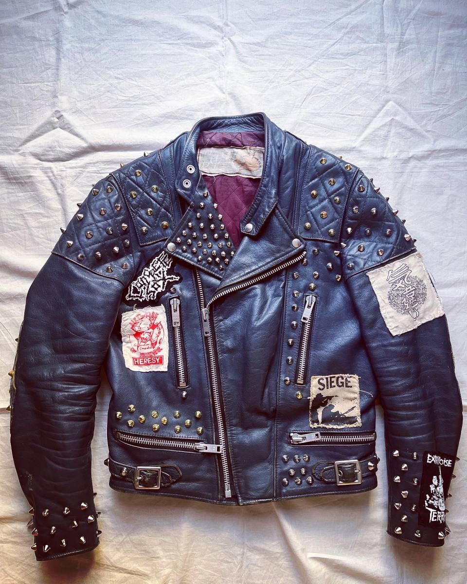 Wolf Leather ウルフレザー 鋲ジャン モンザ ライダース Ripcord Wolf Leather ウルフレザー 鋲ジャン モンザ ライダース Ripcord