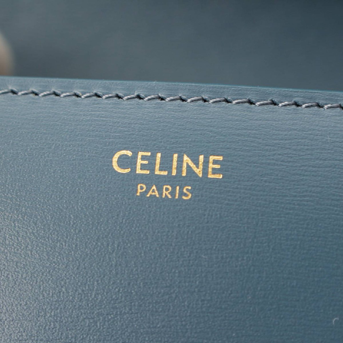 【セリーヌ】Celine　クラシックボックス スモール ショルダーバッグ 189183DLS ターコイズ 【中古】【正規品保証】192906_画像6
