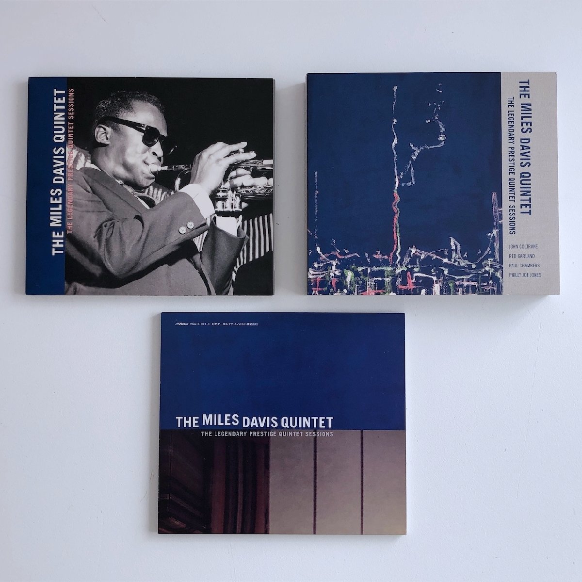 CD / MILES DAVIS / THE LEGENDARY PRESTIGE QUINTET SESSIONS 4CD /マイルス・デイヴィス / 国内盤 4枚組 帯（裂け）VICJ-61371 31208_画像3