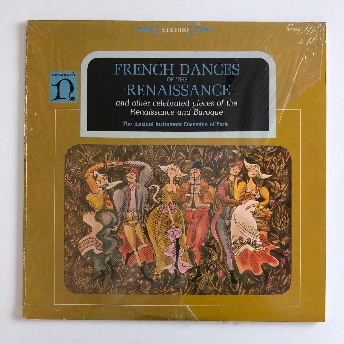 LP/ パリ古楽楽器アンサンブル / FRENCH DANCE OF THE RENAISSANCE / US盤 NONESUCH H-71036 31215_画像1