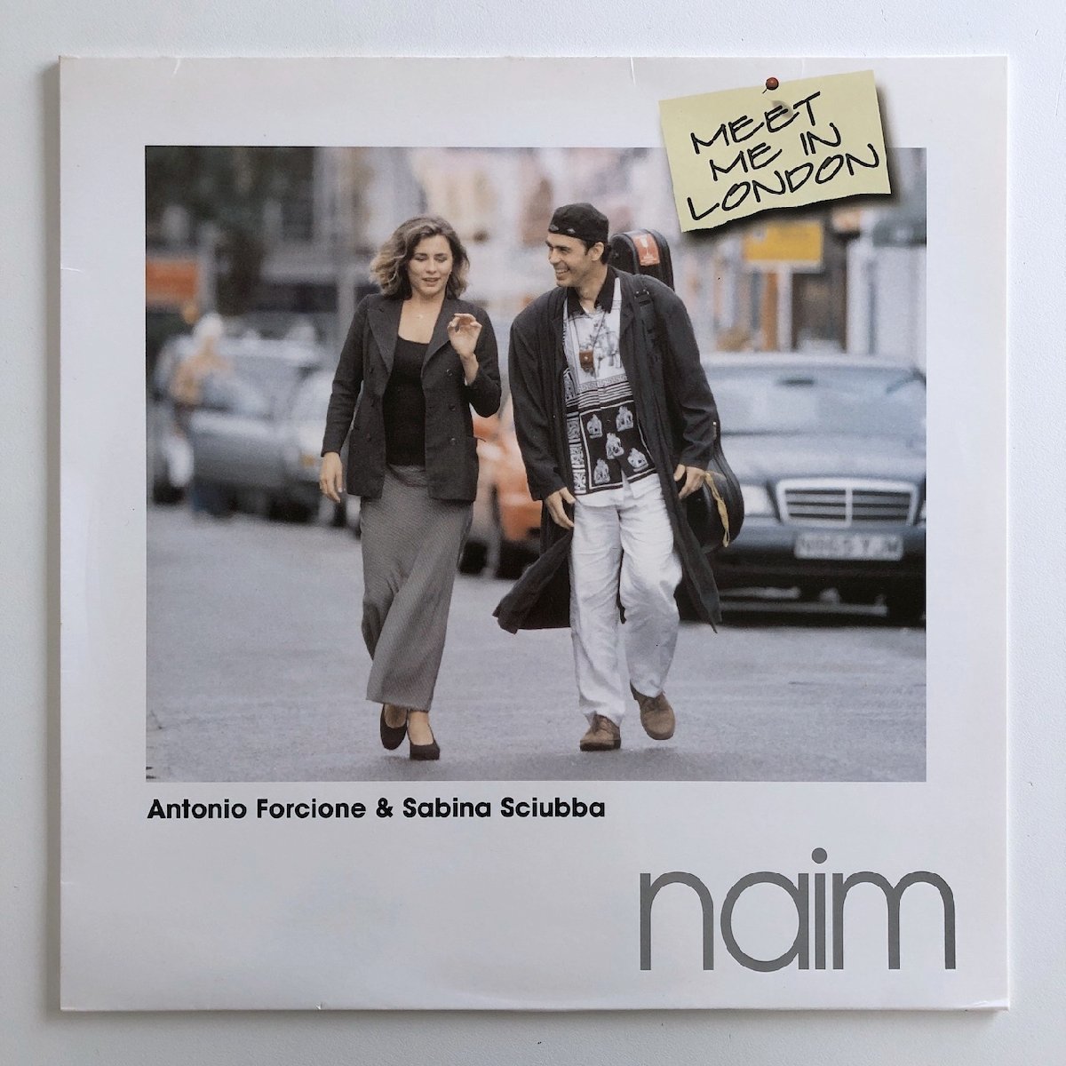 LP/ ANTONIO FORCIONE & SABINA SCIUBBA / MEET ME IN LONDON / アントニオ・フォルシオーネ / UK盤 NAIM LP068 31214_画像1