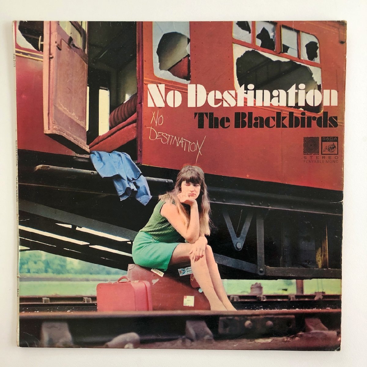 【UKオリジナル】LP/ THE BLACKBIRDS / NO DESTINATION 黒ラベル STFID2113 ビートサイケポップ_画像1