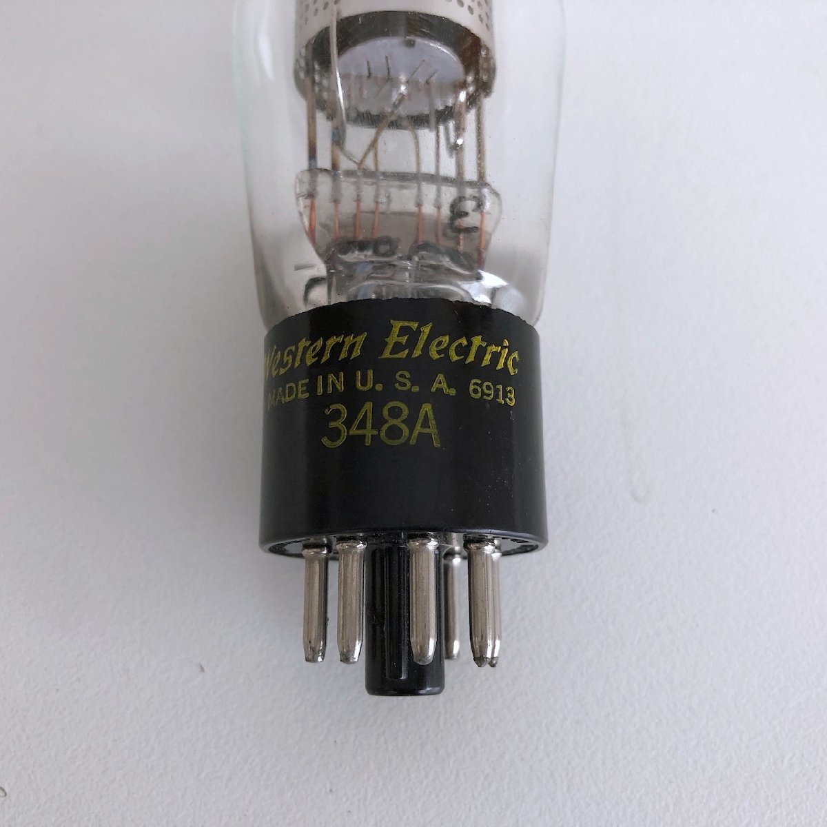 真空管 WESTERN ELECTRIC 348A シリアル6913 1本 現状品_画像3