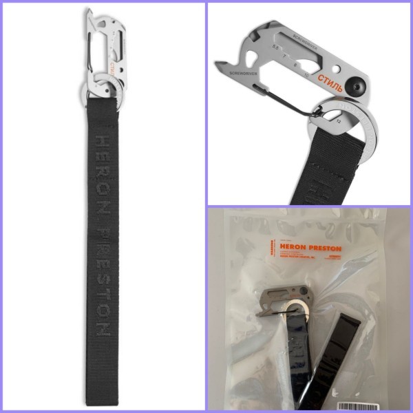Heron Preston / MULTIFUNCTION CARABINER_画像1
