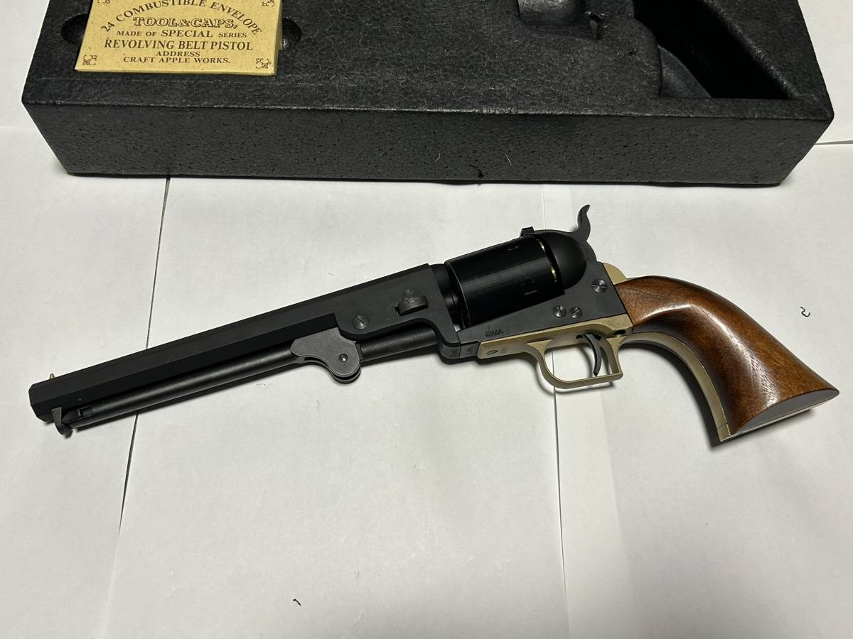 ※説明必読※ ◇オマケ付◇ CAW 5ｍｍキャップ発火型モデルガン・COLT M1851 NAVY 7.5インチ　2nd HW _画像10