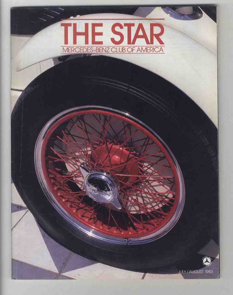 【d0875】83.7・8 The Star [Mercedes-Benz Club of America]／ウィルヘルム・マイバッハ、…(米国メルセデスベンツ・クラブの機関誌)_画像1