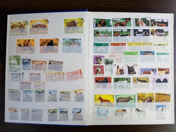 1203Y31 外国切手　ベルギー　ＤＤＲ　オーストラリア　ブルガリア他　ほぼ使用済切手　計39頁　アルバム１冊まとめ　※写真、下にも掲載_画像2