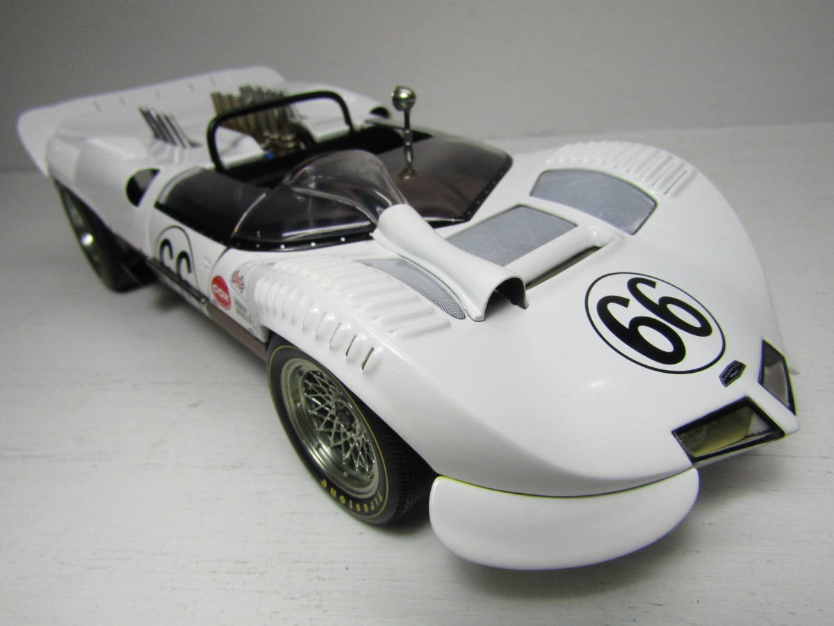 CHAPARRAL 2 Sport Racer 1/18 シャパラル 2 USA スポーツレーサー1965 #66 AUTOart オートアート シャパラル カーズ Can-Am セブリング_画像8