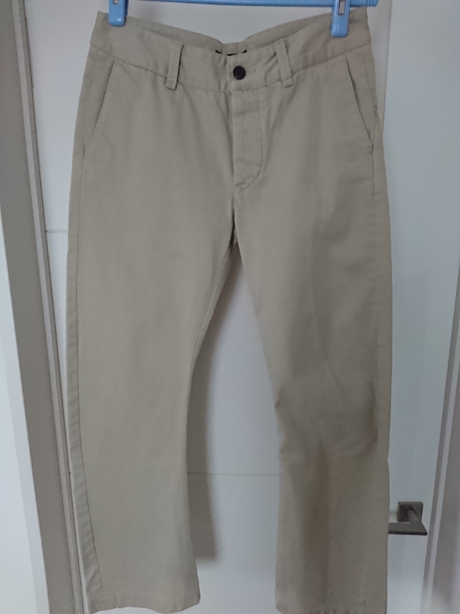  free shipping ACANTHUSa can suspension MERCURY Mercury special order chinos pants M beige 